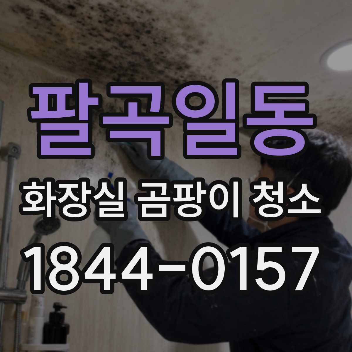 팔곡일동 화장실 곰팡이 청소