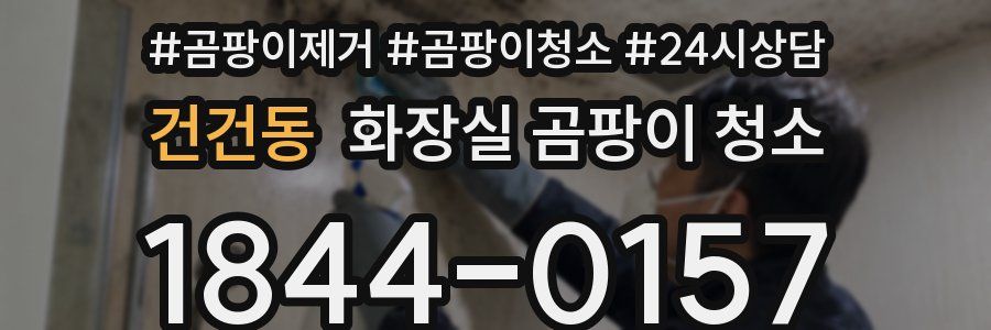 건건동 화장실 곰팡이 청소