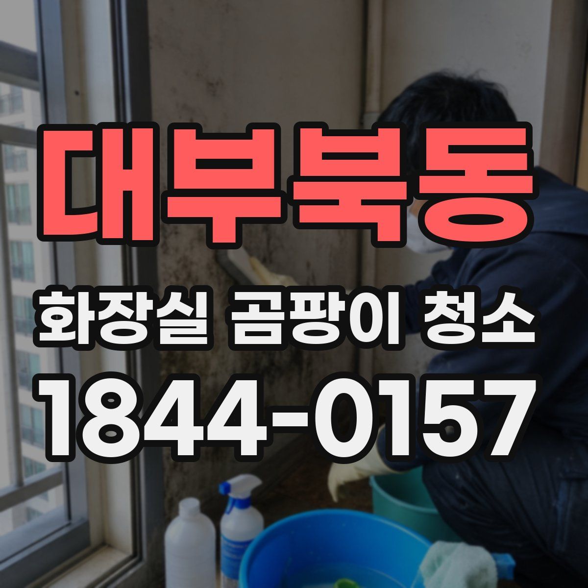 대부북동 화장실 곰팡이 청소