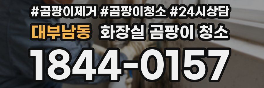 대부남동 화장실 곰팡이 청소
