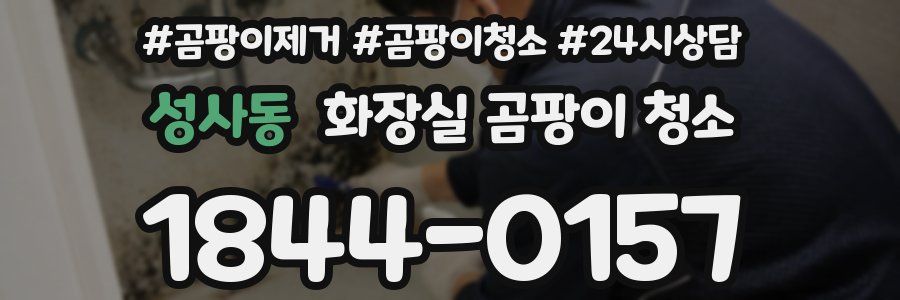 성사동 화장실 곰팡이 청소