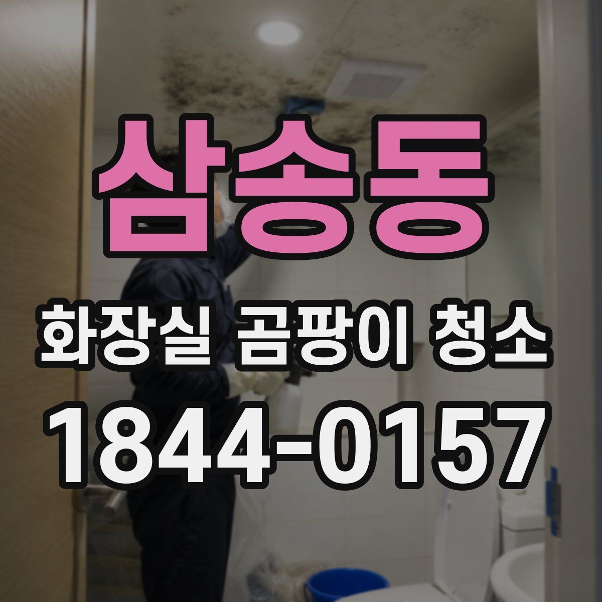 삼송동 화장실 곰팡이 청소
