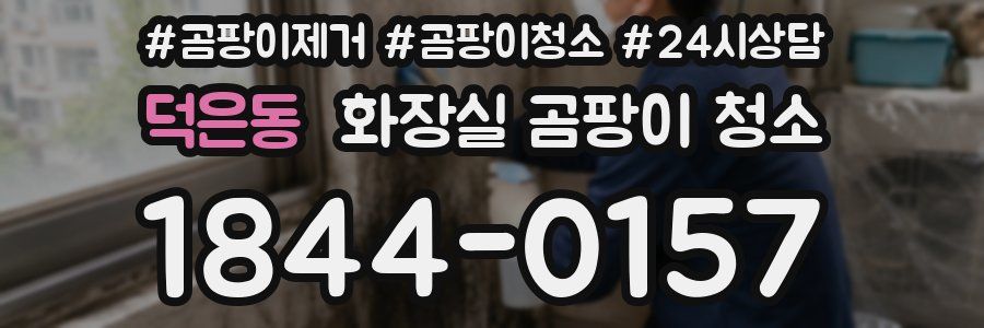 덕은동 화장실 곰팡이 청소