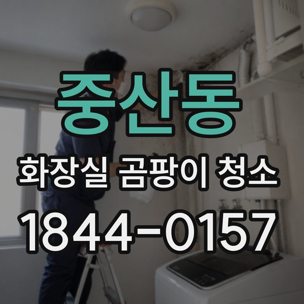 중산동 화장실 곰팡이 청소