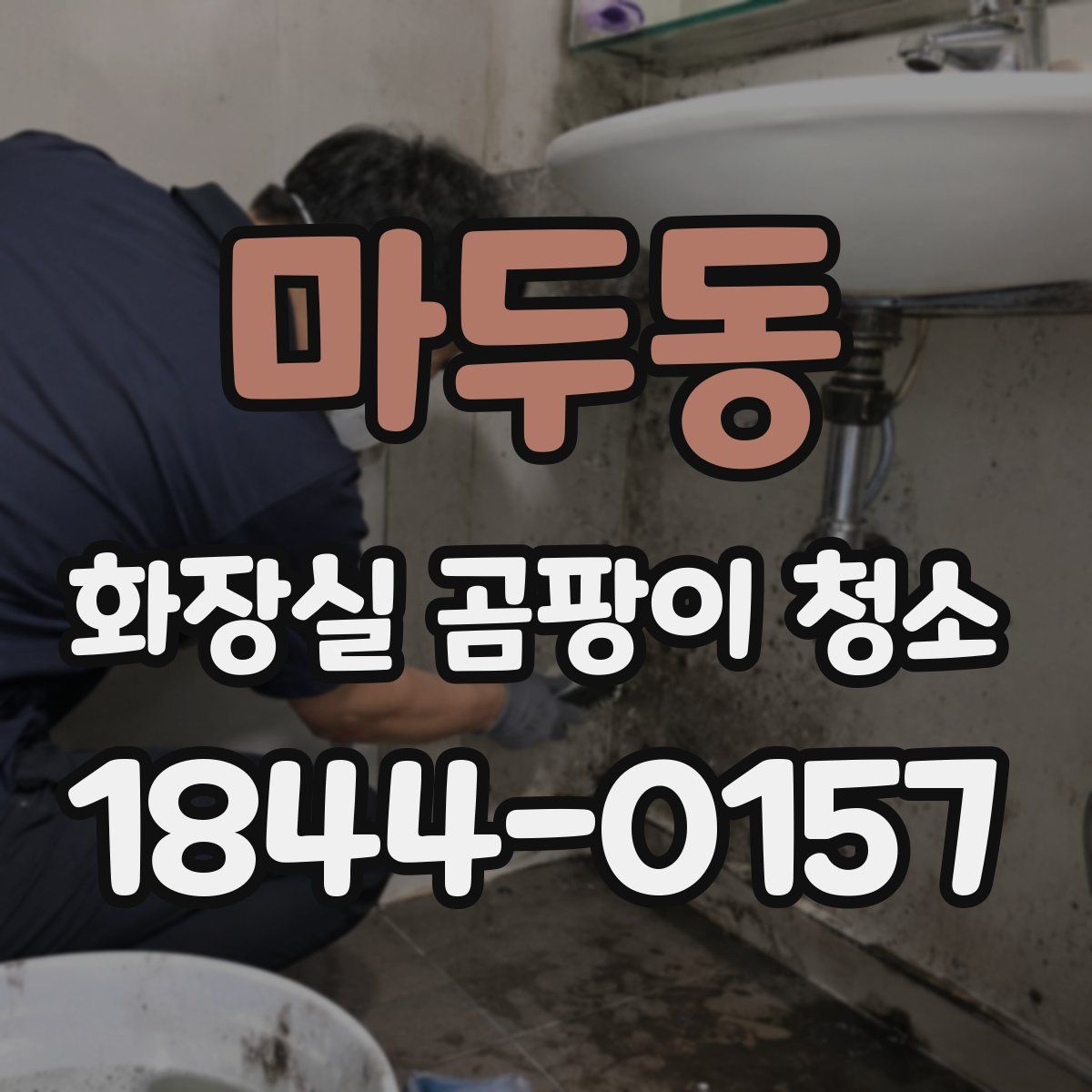 마두동 화장실 곰팡이 청소