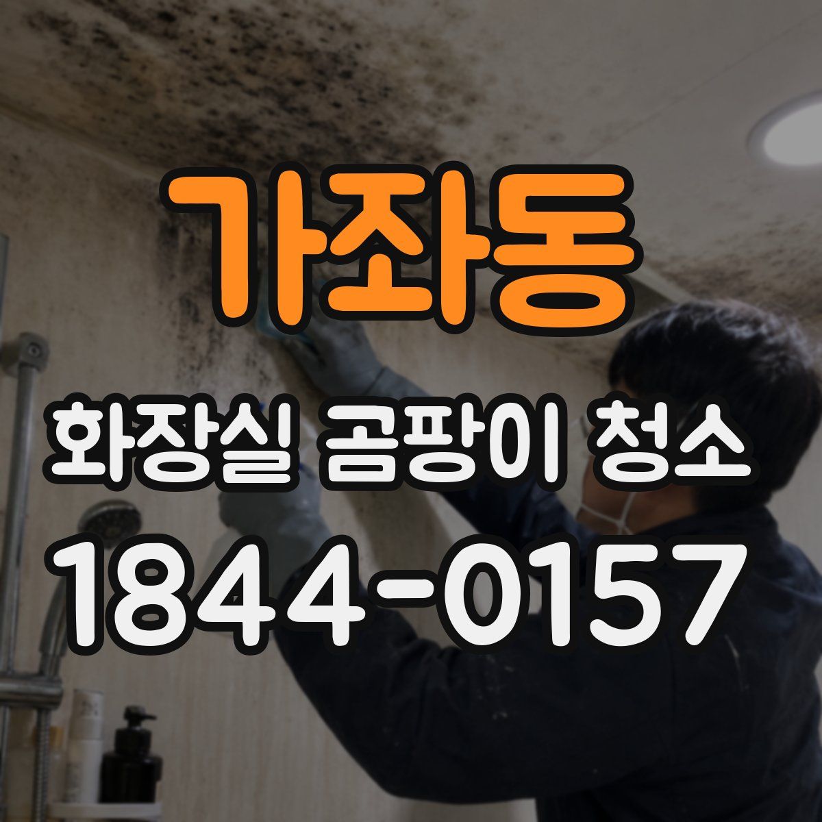 가좌동 화장실 곰팡이 청소