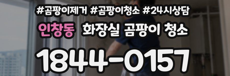 인창동 화장실 곰팡이 청소