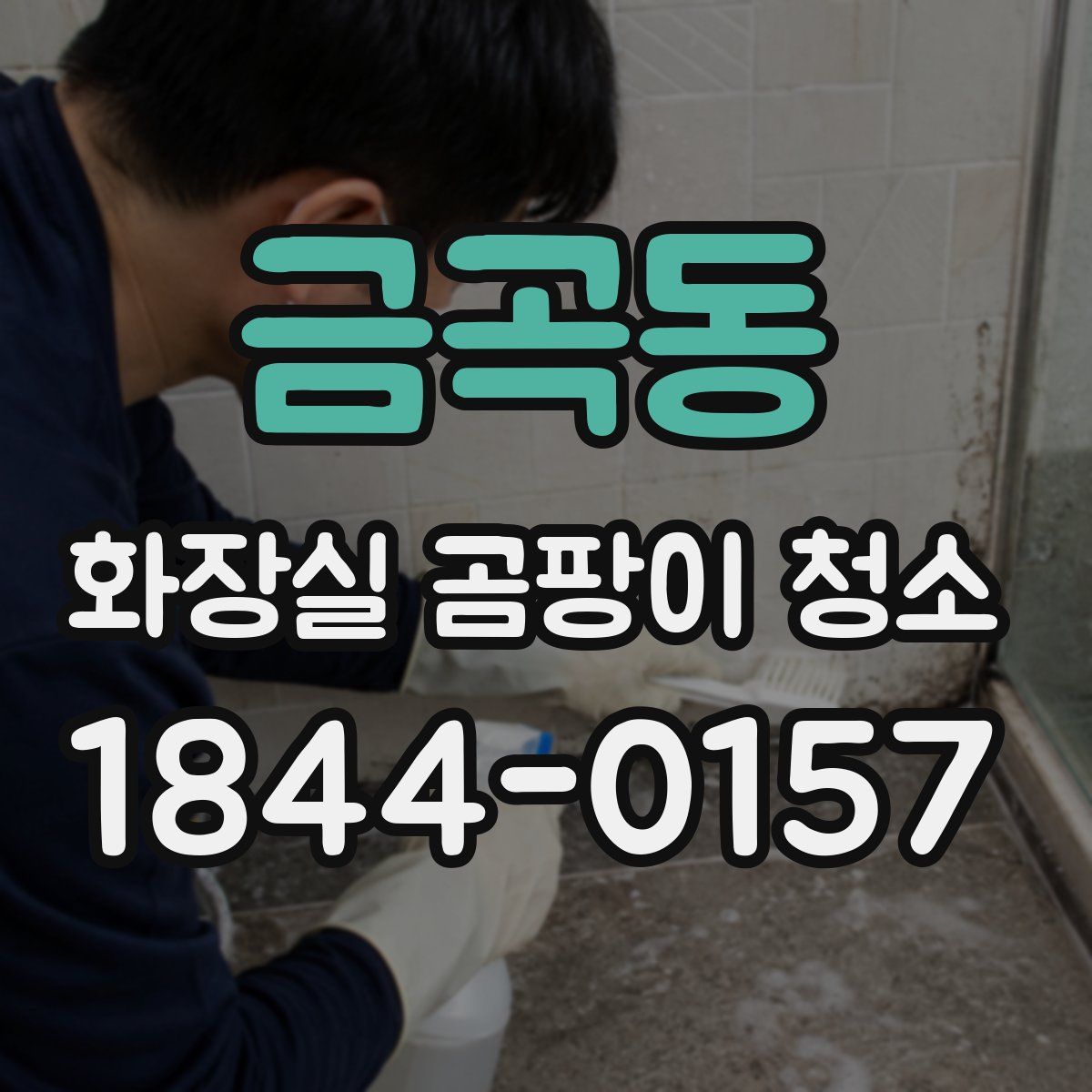 금곡동 화장실 곰팡이 청소