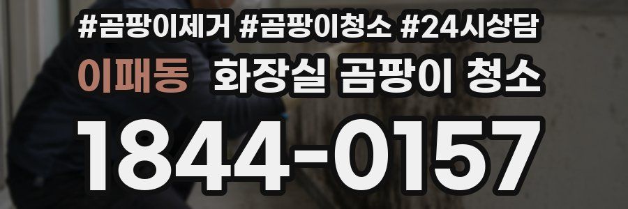 이패동 화장실 곰팡이 청소