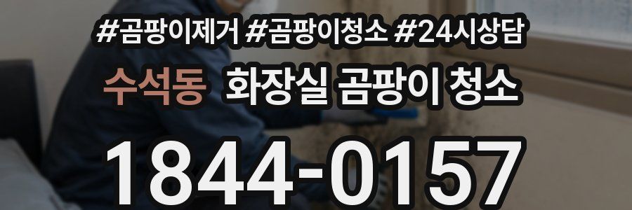 수석동 화장실 곰팡이 청소