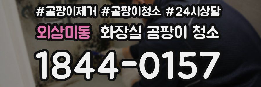 외삼미동 화장실 곰팡이 청소