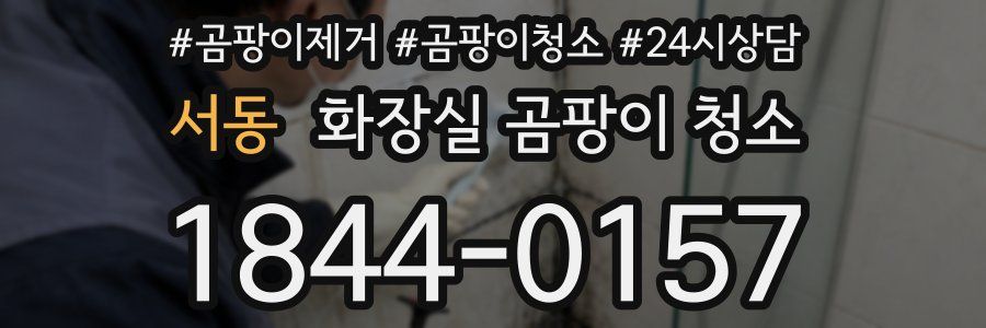 서동 화장실 곰팡이 청소