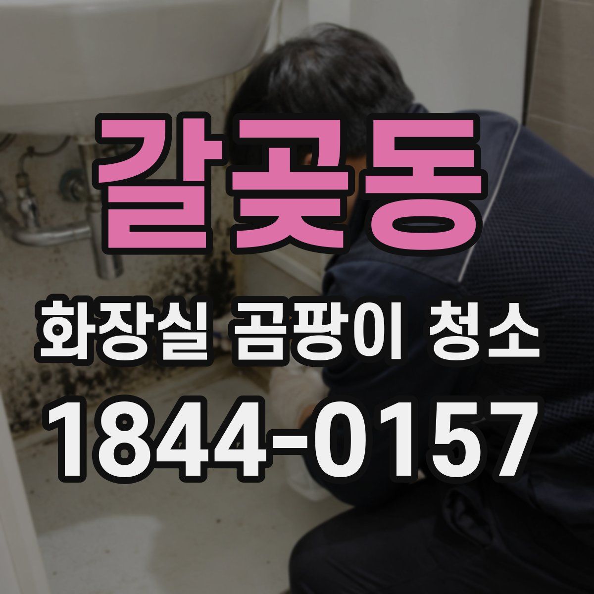 갈곶동 화장실 곰팡이 청소