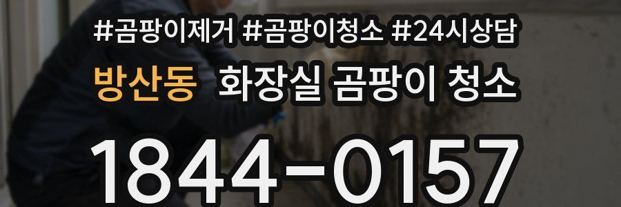 방산동 화장실 곰팡이 청소