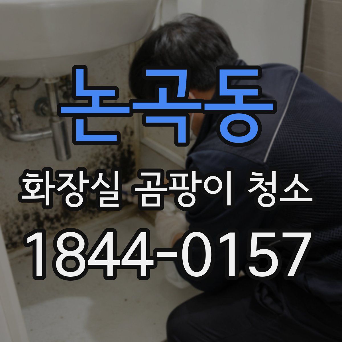 논곡동 화장실 곰팡이 청소