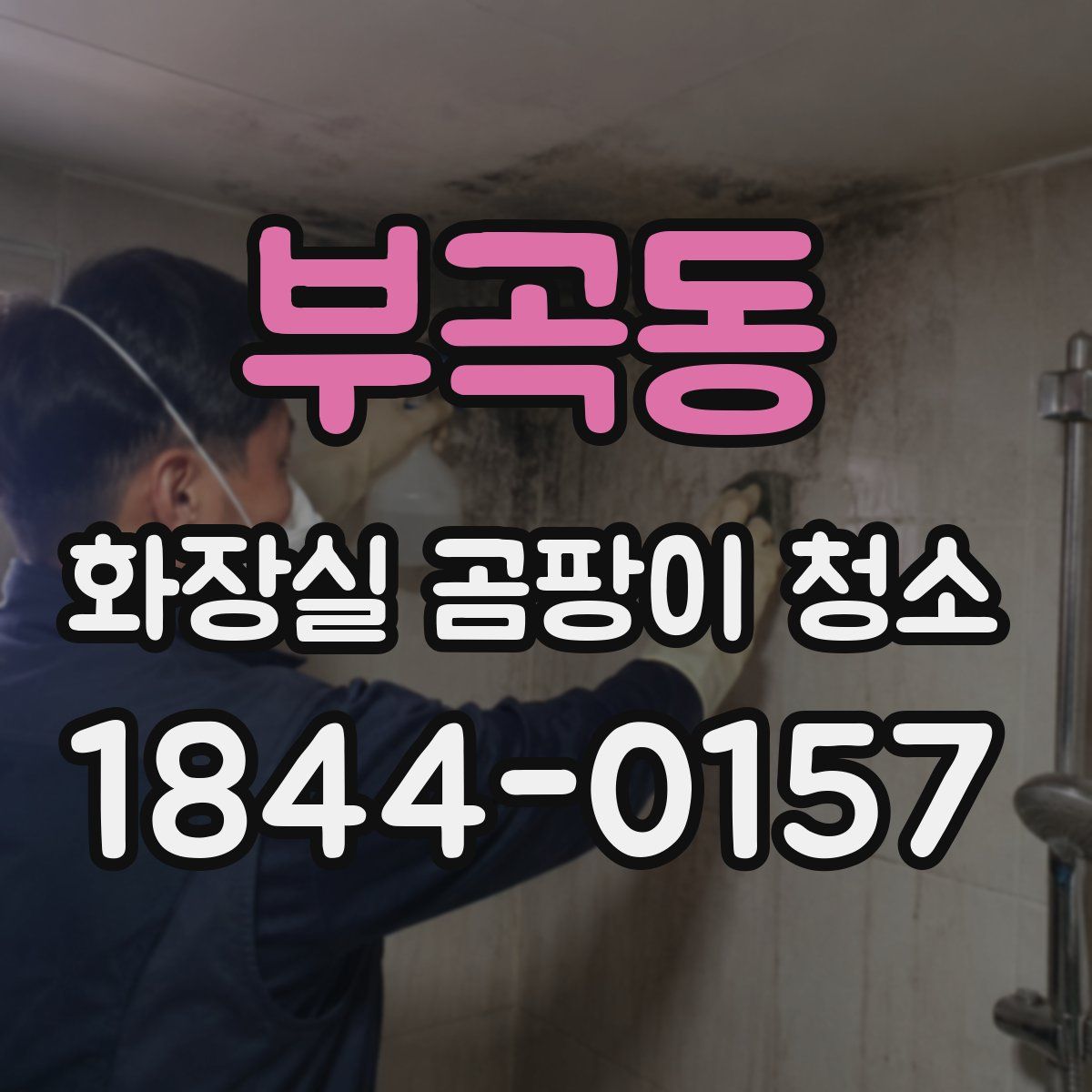 부곡동 화장실 곰팡이 청소