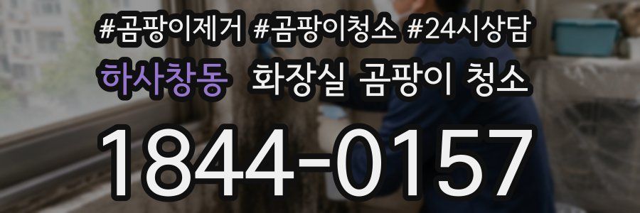 하사창동 화장실 곰팡이 청소