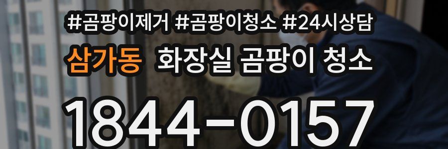 삼가동 화장실 곰팡이 청소