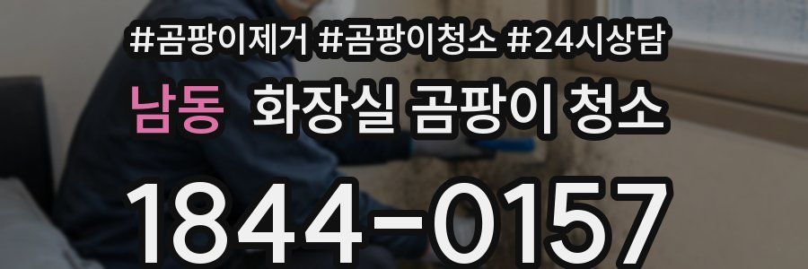 남동 화장실 곰팡이 청소