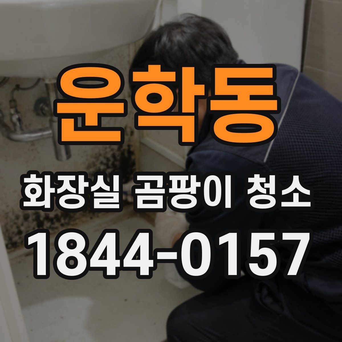 운학동 화장실 곰팡이 청소