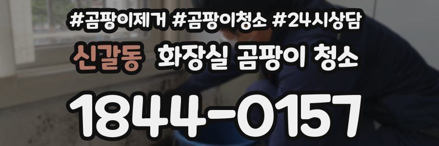 신갈동 화장실 곰팡이 청소
