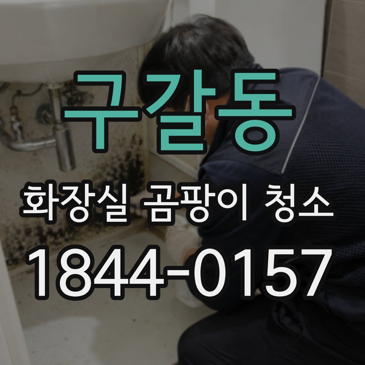 구갈동 화장실 곰팡이 청소