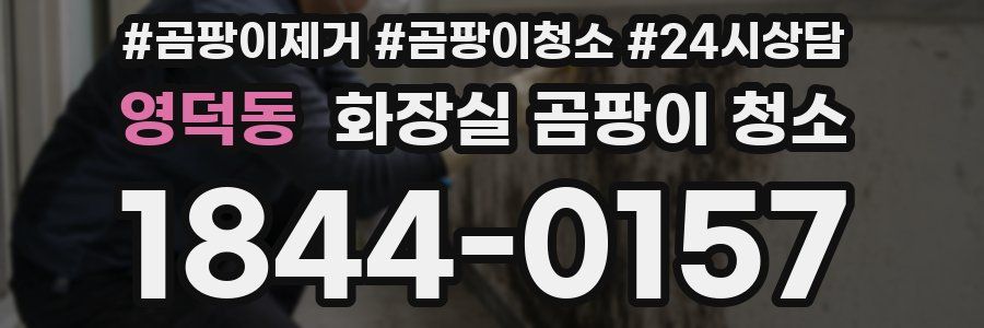 영덕동 화장실 곰팡이 청소