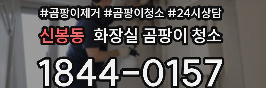 신봉동 화장실 곰팡이 청소