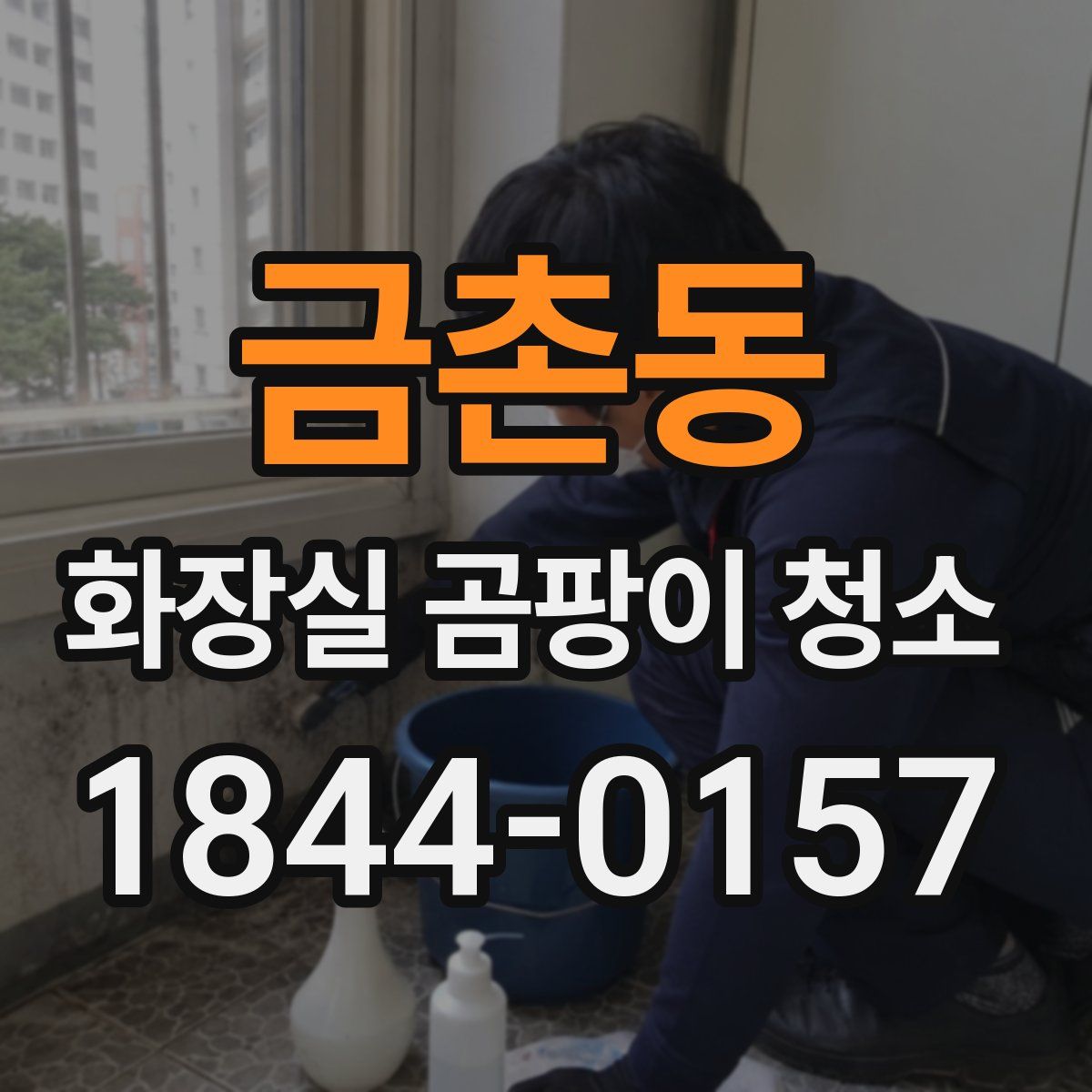금촌동 화장실 곰팡이 청소