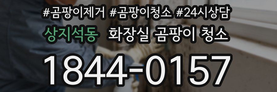 상지석동 화장실 곰팡이 청소
