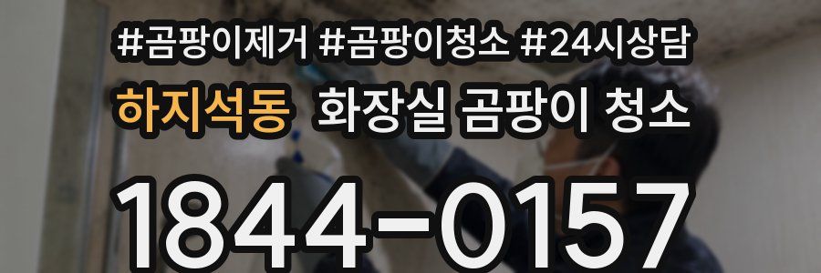 하지석동 화장실 곰팡이 청소