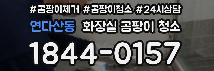 연다산동 화장실 곰팡이 청소