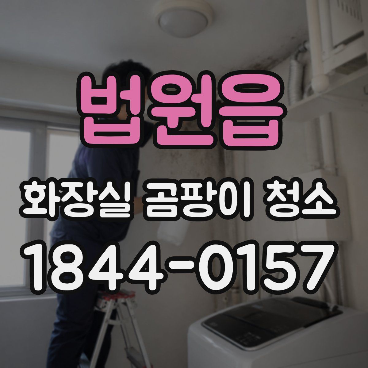법원읍 화장실 곰팡이 청소