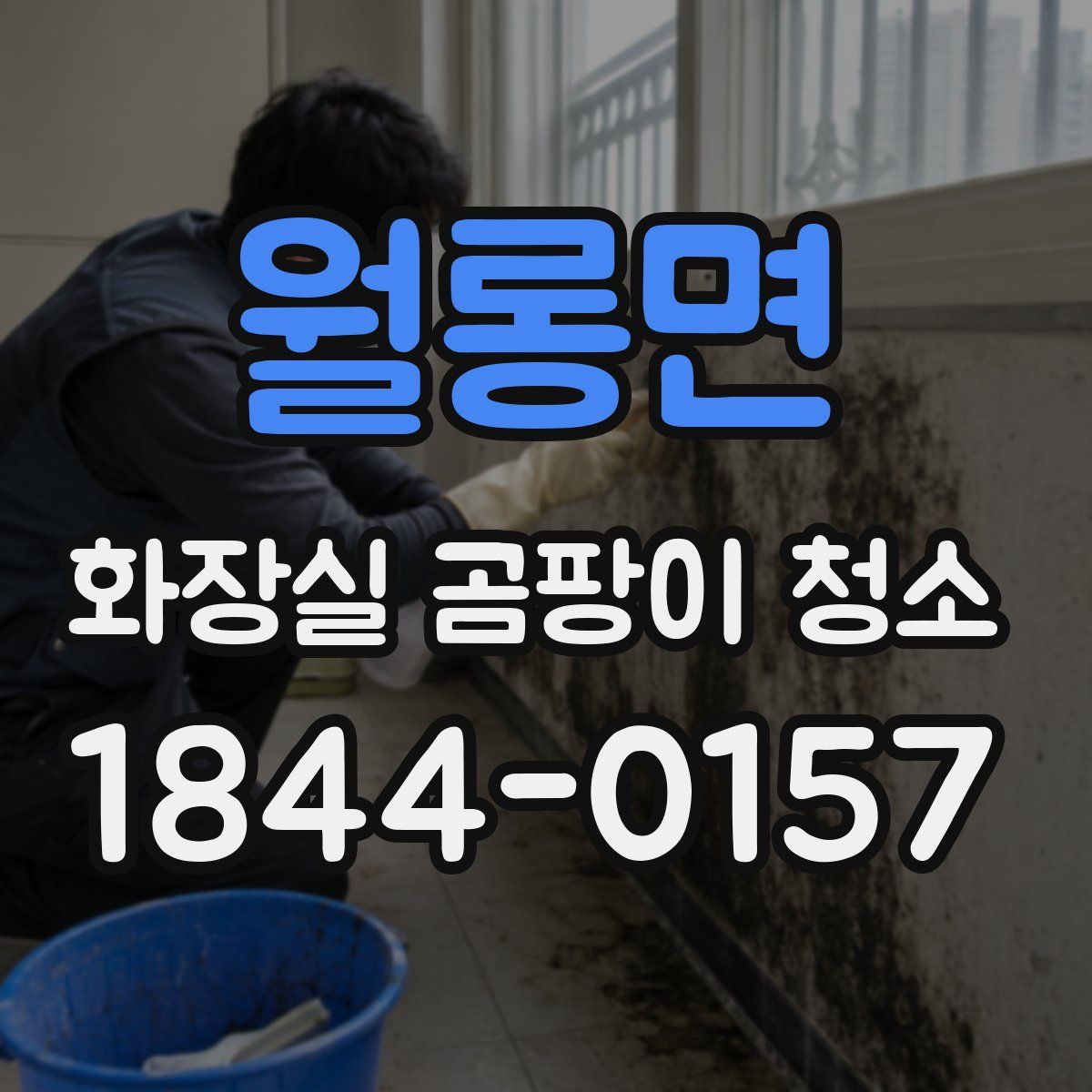 월롱면 화장실 곰팡이 청소