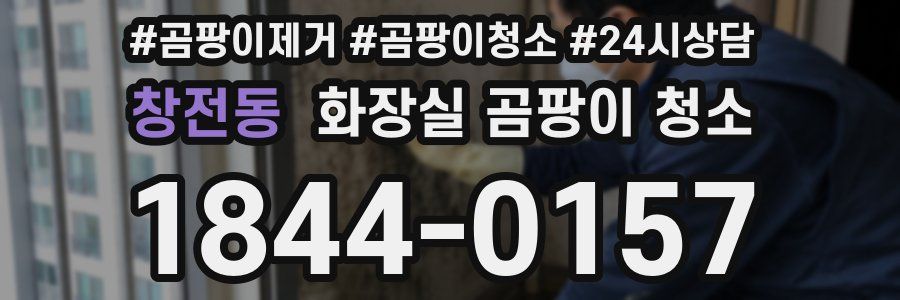 창전동 화장실 곰팡이 청소