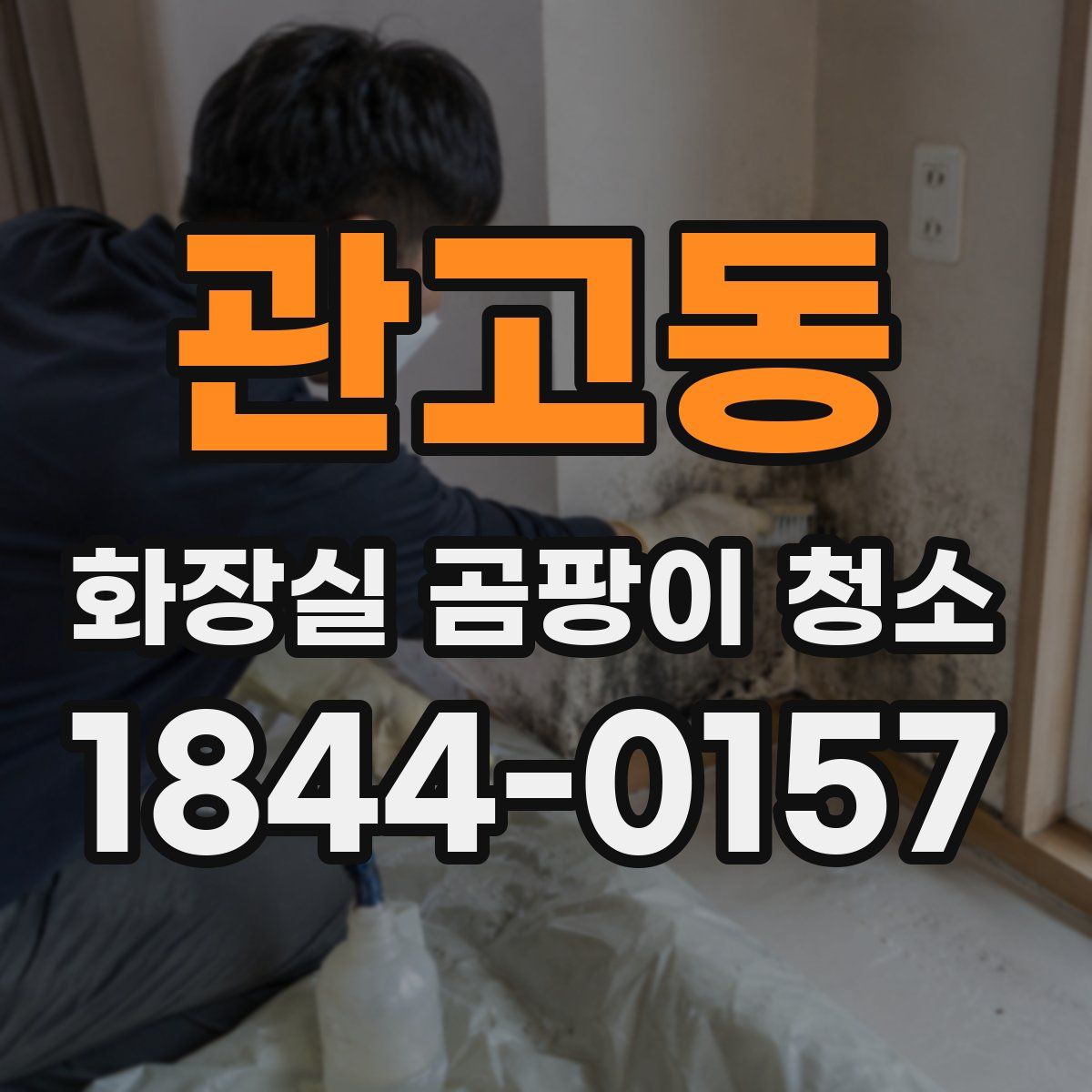 관고동 화장실 곰팡이 청소