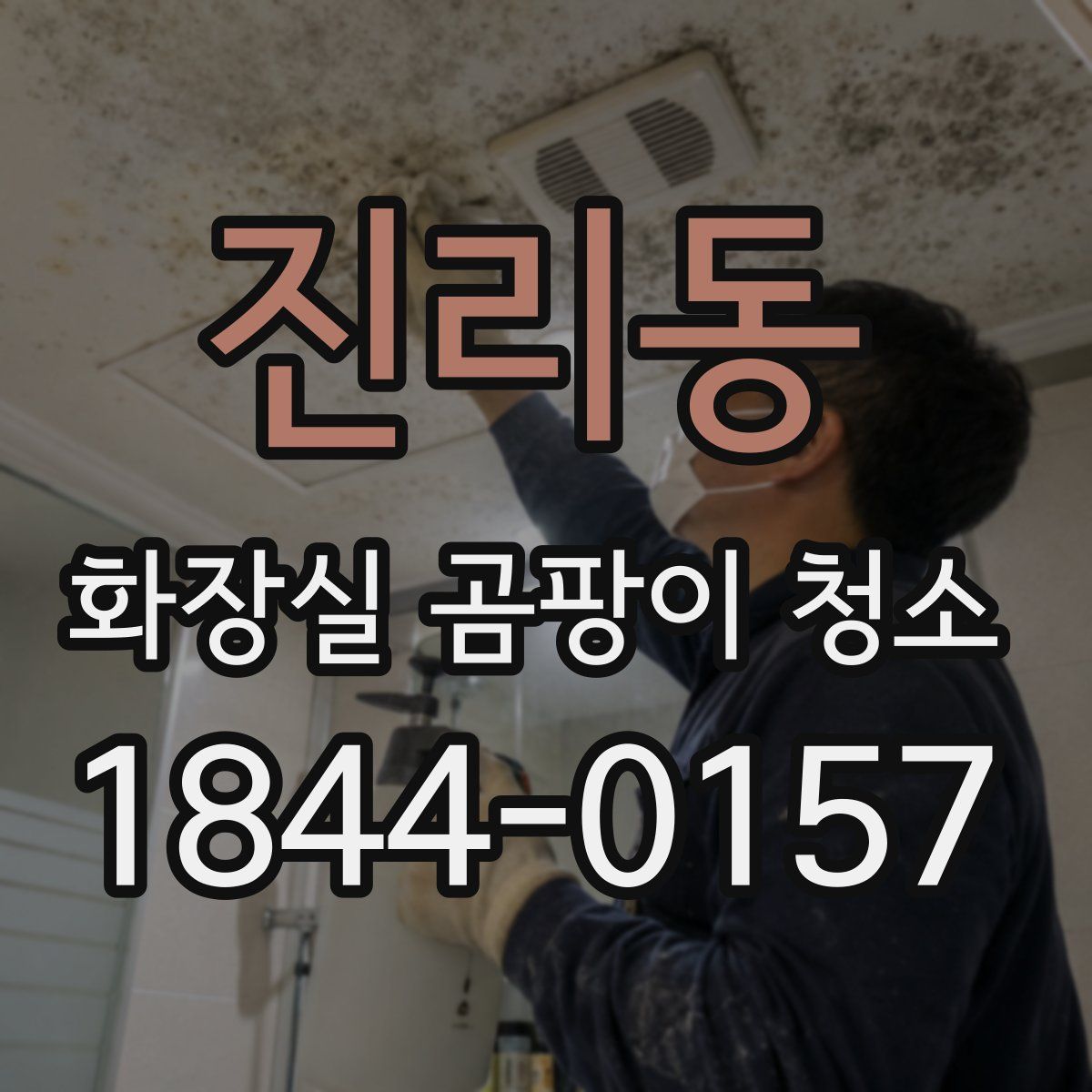 진리동 화장실 곰팡이 청소