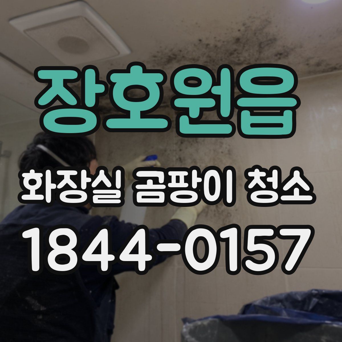 장호원읍 화장실 곰팡이 청소