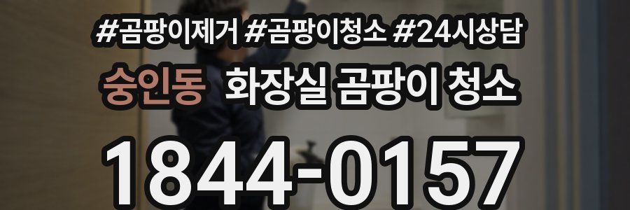 숭인동 화장실 곰팡이 청소
