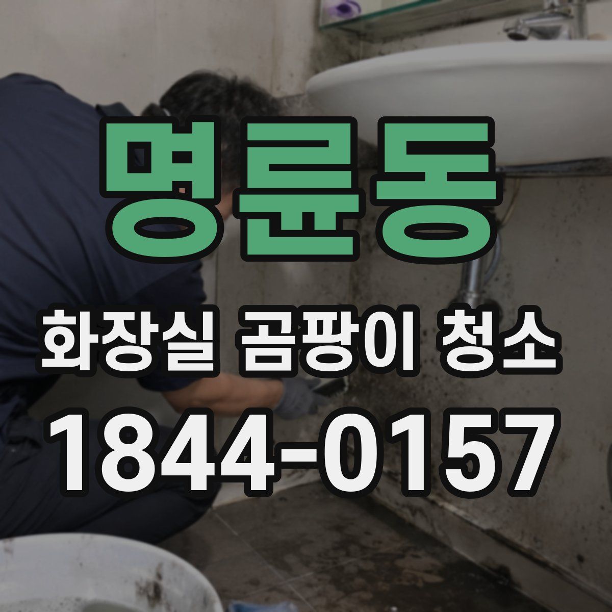 명륜동 화장실 곰팡이 청소