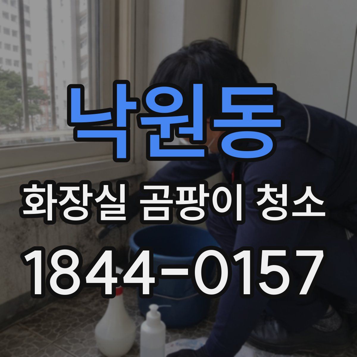 낙원동 화장실 곰팡이 청소