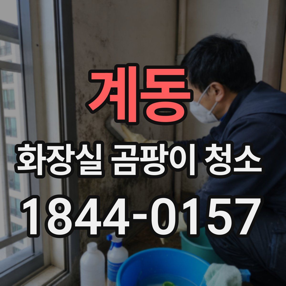 계동 화장실 곰팡이 청소