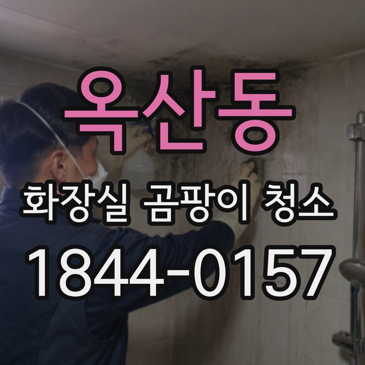 옥산동 화장실 곰팡이 청소