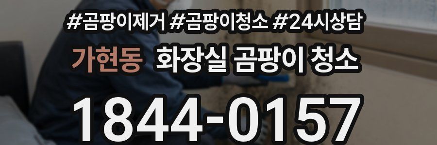 가현동 화장실 곰팡이 청소