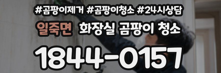 일죽면 화장실 곰팡이 청소