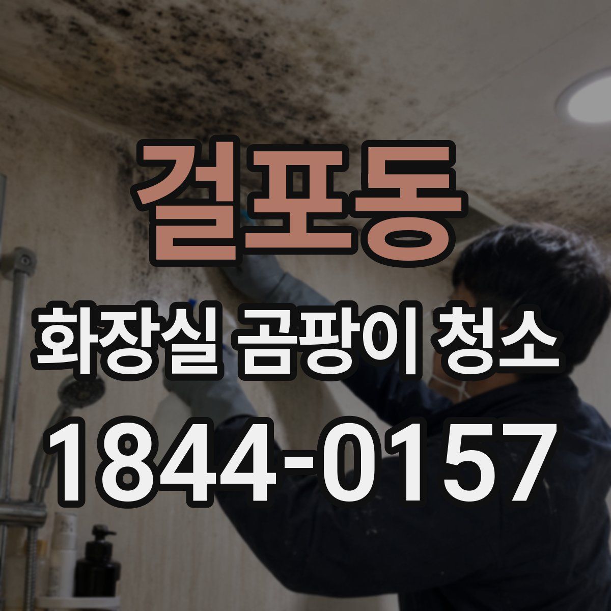 걸포동 화장실 곰팡이 청소