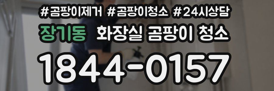 장기동 화장실 곰팡이 청소