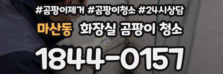 마산동 화장실 곰팡이 청소