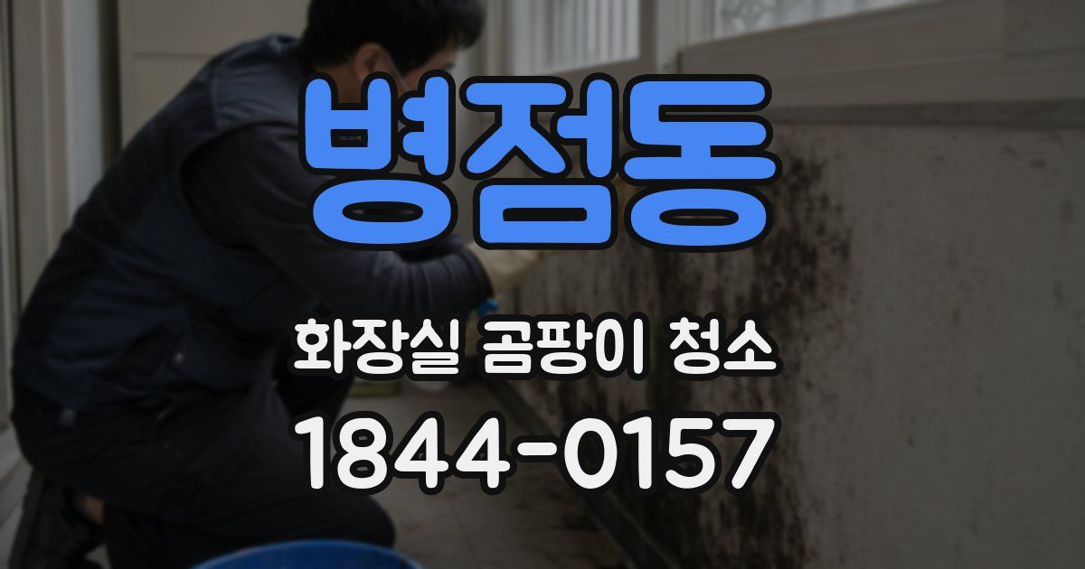 병점동 화장실 곰팡이 청소