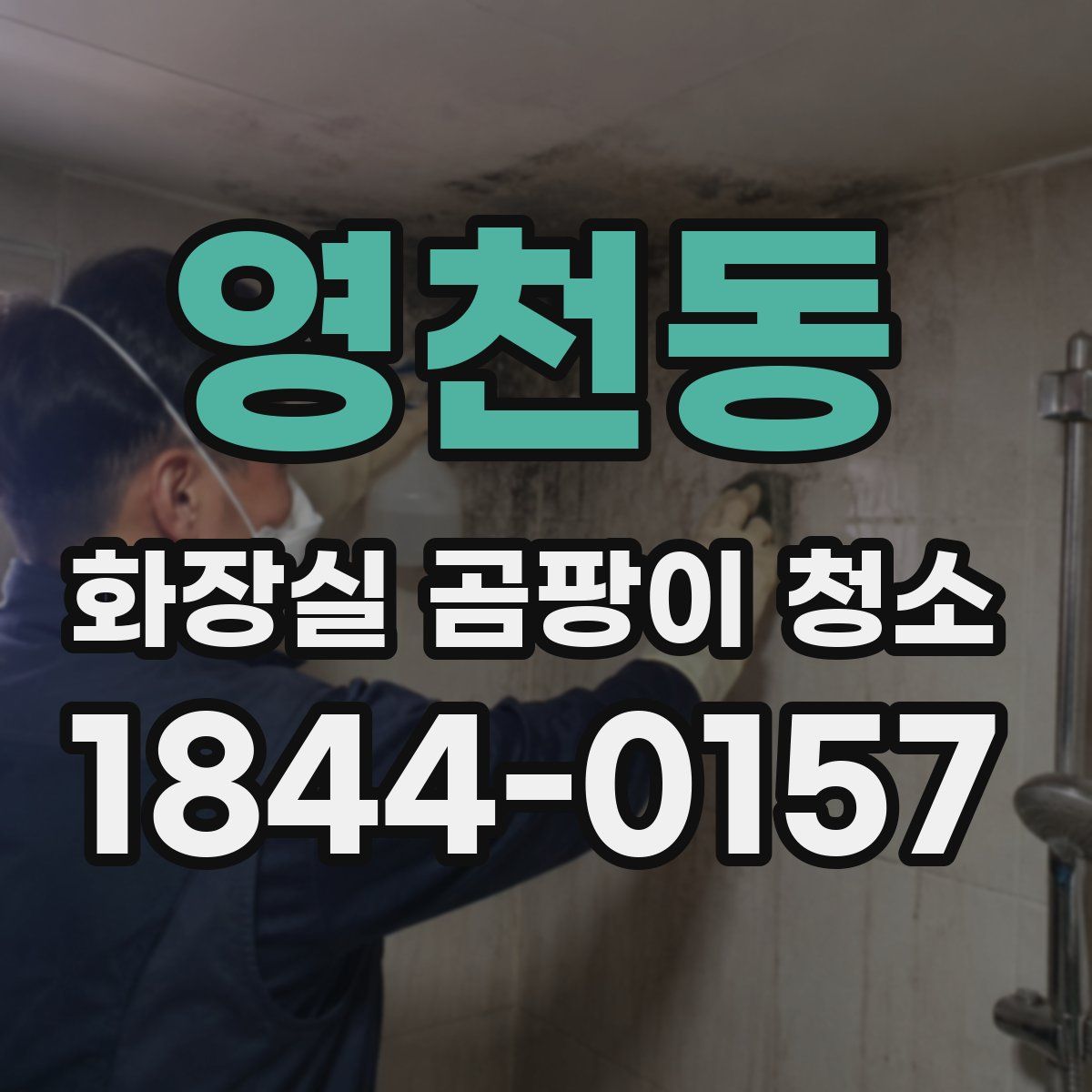 영천동 화장실 곰팡이 청소